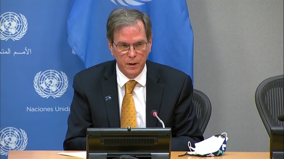 Press conference: Charles North, acting CEO of the Global Partnership for Education, on the impact of the pandemic on education, and efforts required by the international community to transform education for marginalized children in lower-income countries