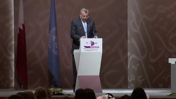 Yury Fedotov, Closing Statement - 13th UN Crime Congress, Doha 2015