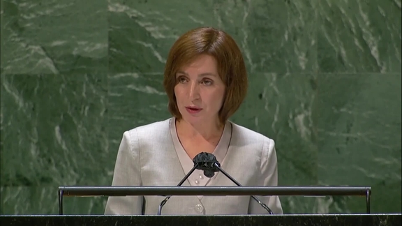 Moldova - President Addresses General Debate, 76th Session