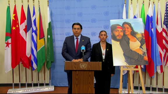 Danny Danon (Israel) on the situation in the Middle East - Security Council Media Stakeout