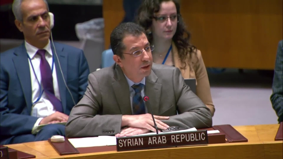 Middle East (Syria chemical weapons) - Security Council, 9519th meeting