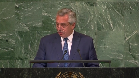 Argentina- President Addresses General Debate, 77th Session