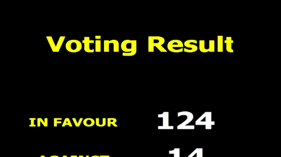 UN General Assembly adopts a resolution demanding end to Palestine occupation