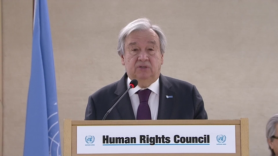 António Guterres (UN Secretary-General), High-Level Segment - 1st Meeting, 52nd Regular Session Human Rights Council