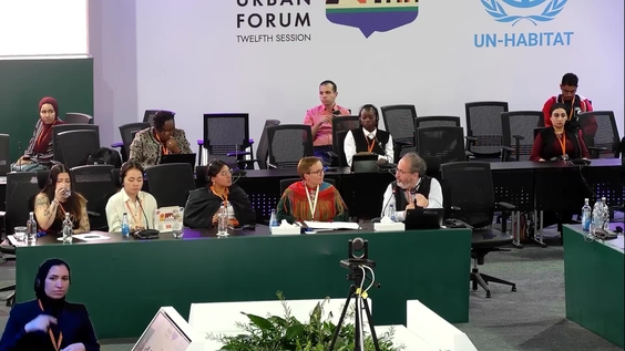 Indigenous Peoples Roundtable (World Urban Forum 12th Session)