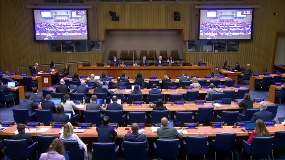 First Committee, 8th plenary meeting - General Assembly, 78th session