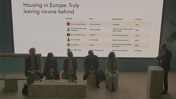 UN-Habitat Arena: Housing in Europe- Truly leaving no-one behind (World Urban Forum 12th Session)