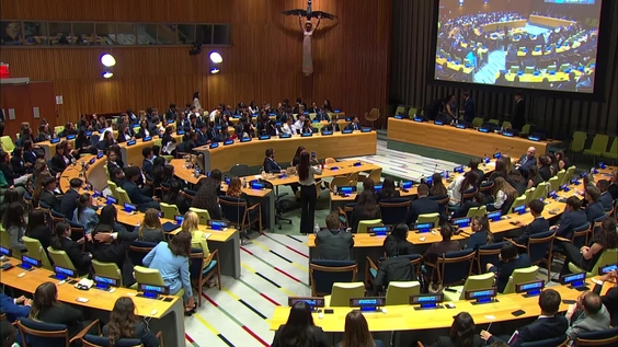 Opening Ceremony - Future We Want: Global Initiative for Young Leaders (MUN)