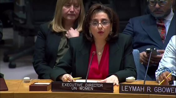 سيما بحوث (هيئة الأمم المتحدة للمرأة) حول المرأة والسلم والأمن - مجلس الأمن، الجلسة 9276