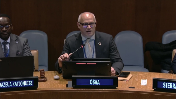 Global Launch of the 2025 OSAA's flagship reports on "Strengthening the National and International Architecture for Sustainable Development and Durable Peace in Africa"