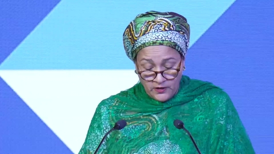 Amina J. Mohammed (Deputy Secretary-General) on the High-Level Thematic Round Table 8: Supporting Sustainable &amp; Irreversible Graduation from the LDC Category (LDC5 )