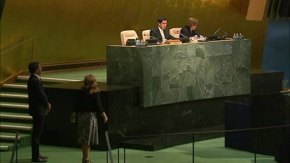 Prime Minister of Italy Addresses General Assembly