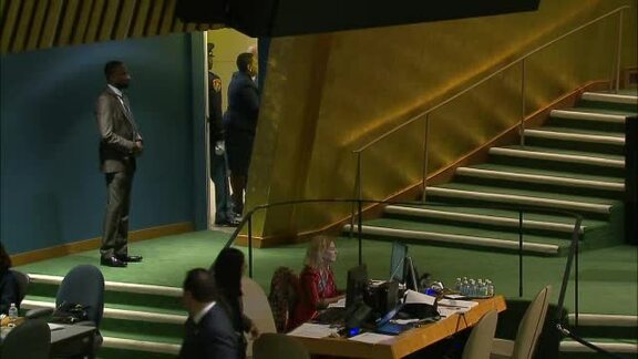 President of Tanzania Addresses General Assembly