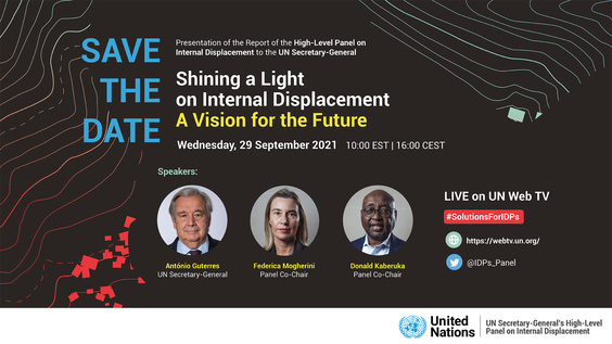 Presentation Event of the Report of the Secretary-General's High-Level Panel on Internal Displacement