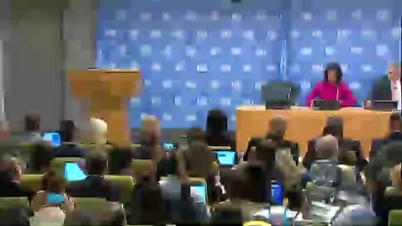 Press Conference by Security Council President on Work Programme for April