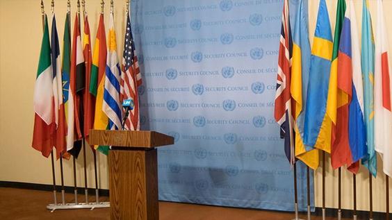 Security Council Media Stakeout
