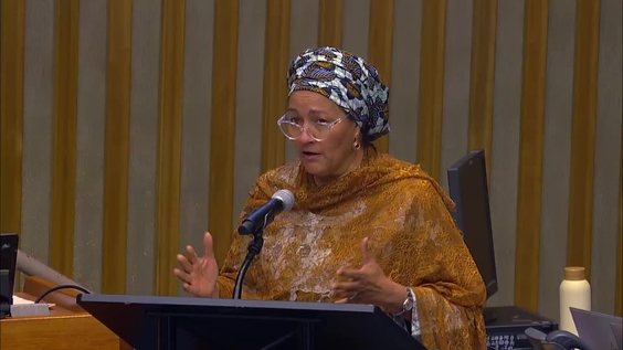 Amina Mohammed (Deputy Secretary-General), at the Side Event on Feminist Foreign Policy