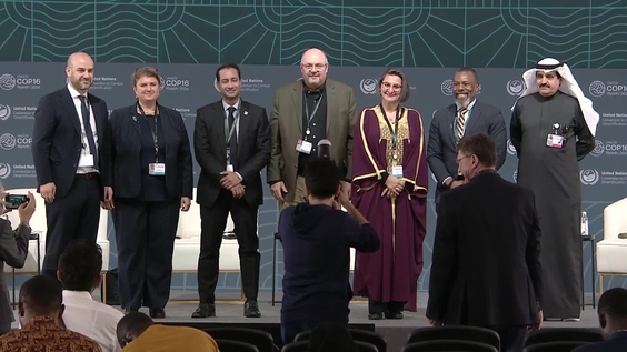 Session 3: Resilience through Early Warning Systems - UNCCD COP16