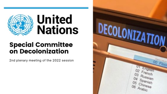 Special Committee on Decolonization (C-24) - 2nd plenary meeting, 2022 session