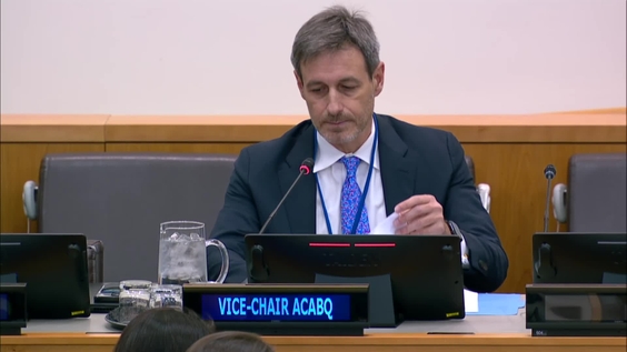 Fifth Committee, 8th plenary meeting - General Assembly, 80th session