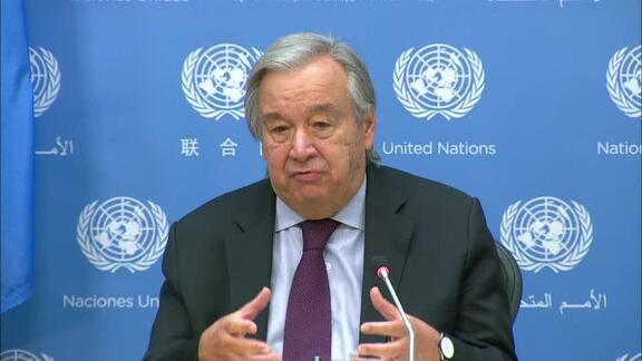 Press Conference by Secretary-General prior to G20 Summit