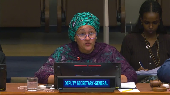 Amina J. Mohammed (Deputy Secretary-General) at the 2nd meeting of the 59th session of the Commission on Population and Development, CPD59