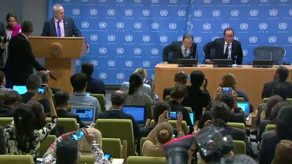High Level Press Conference on Climate Change
