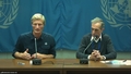 Julien Harneis (UN Senior Ebola Coordinator) and Carl Skau (WFP) on the Ebola response on the ground - Press Conference