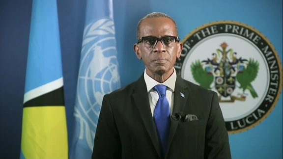 Saint Lucia - Prime Minister Addresses General Debate, 76th Session