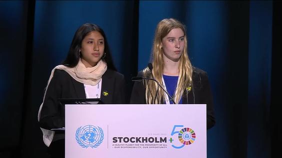 Stockholm+50 Fourth Plenary meeting