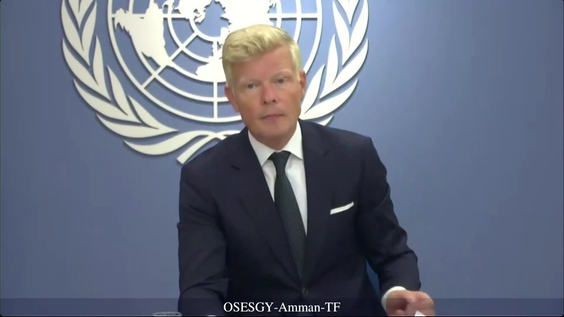 Hans Grundberg (UN Special Envoy for Yemen) on the situation in the Middle East - Security Council, 9978th meeting