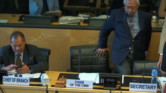  Meeting with States - 336th Meeting 25th Session of Committee on Migrant Workers