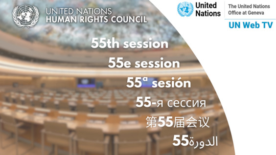 50th Meeting - 55th Regular Session of Human Rights Council