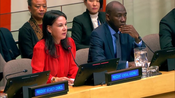 Annalena Baerbock (General Assembly President) on 2025 International Day of Solidarity with the Palestinian People