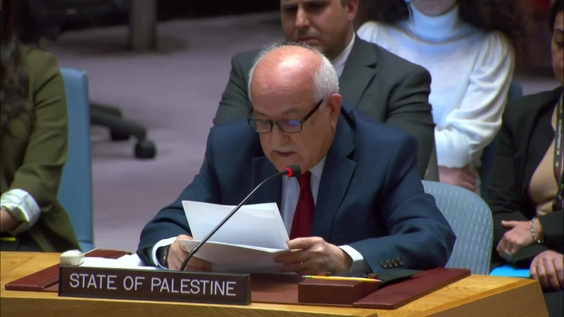 The situation in the Middle East, including the Palestinian question