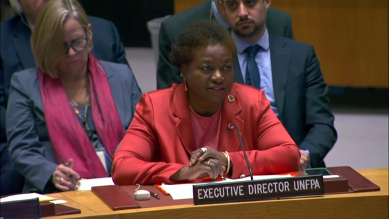 Natalia Kanem (UNFPA) on the situation in the Middle East, including the Palestinian question - Security Council, 9484th meeting