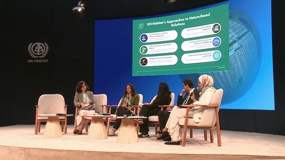 UN-Habitat Arena - Nature-Based Solutions for Resilient Arab Cities: From Local Action to Urban Transformation (WUF13)