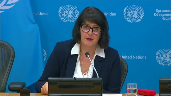 Press Conference: The Special Rapporteur on trafficking in persons, especially women and children, Siobhán Mullally