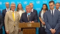 Lars Løkke Rasmussen (Denmark/ Security Council President) & others on Ukraine - Joint Security Council Media Stakeout