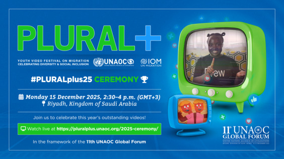 PLURAL+ Youth Video Festival Ceremony | The 11th Global Forum of the United Nations Alliance of Civilizations