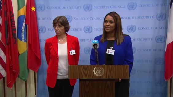Joint Security Council Media Stakeout on the Sahel, Gulf of Guinea, and the Economic Community of West African States - Security Council Media Stakeout