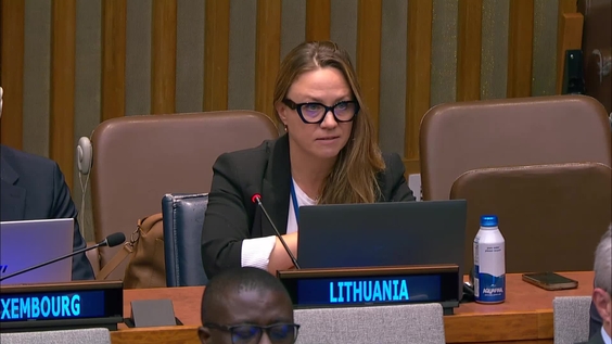 First Committee, 9th plenary meeting - General Assembly, 81st session
