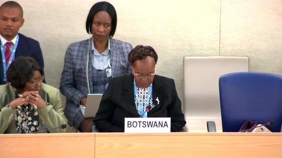 Botswana UPR Adoption - 43rd Session of Universal Periodic Review
