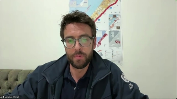 Daily Press Briefing Guest: Jonathan Whittall, OCHA's Head of Office for the Occupied Palestinian Territory, on Gaza