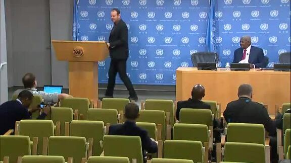 Foreign Minister of Uganda Briefs Press on Uganda's Approach to Refugees