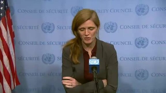 Security Council President Briefs Press