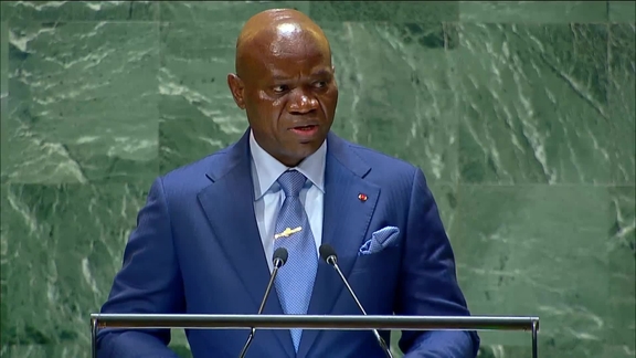 Gabon - President Addresses General Debate, 79th Session