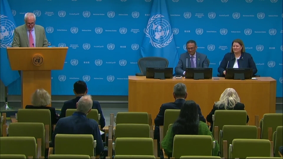 The Co-chairs of the UN80 working group on workstream II on their work and on the resolution - Press Conference