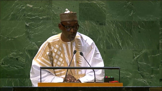 Mali - Minister for Foreign Affairs Addresses General Debate, 78th Session