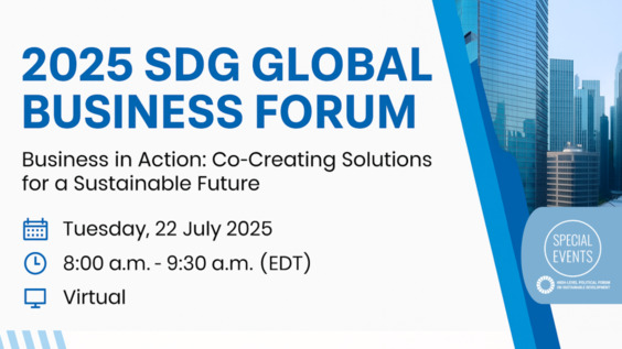 2025 SDG Global Business Forum